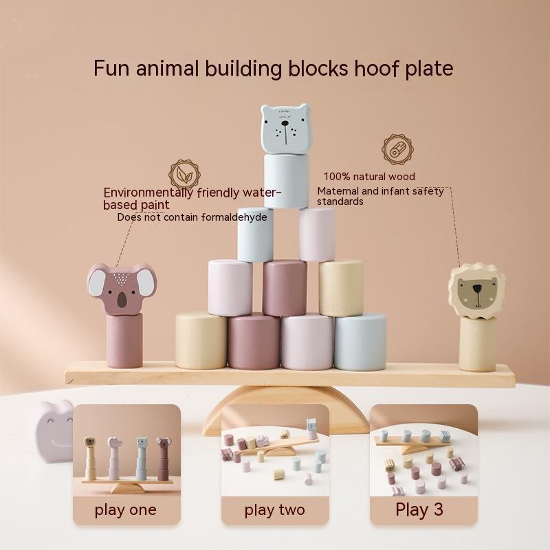 Children's Hand Eye Coordination Folding Music Game Puzzle Stacking Toys