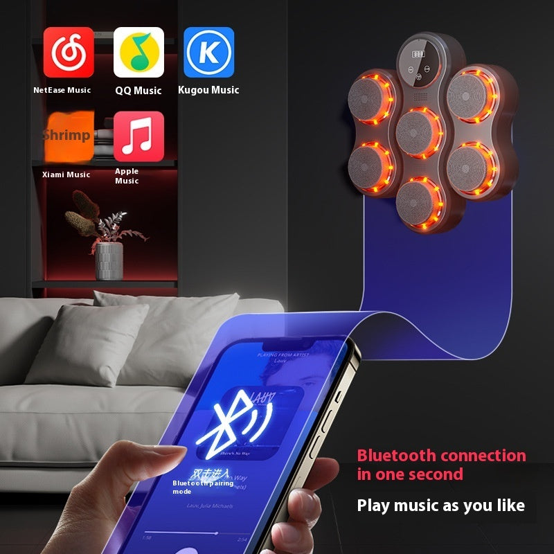 Smart Home Music Boxing Machine Adjustable Response Training Equipment