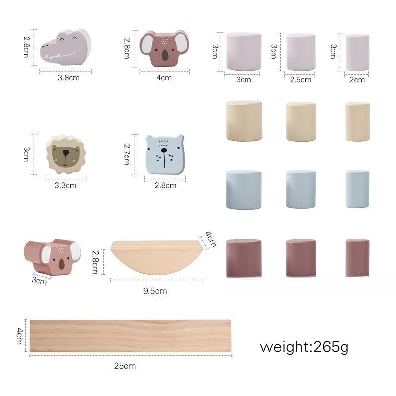 Children's Hand Eye Coordination Folding Music Game Puzzle Stacking Toys