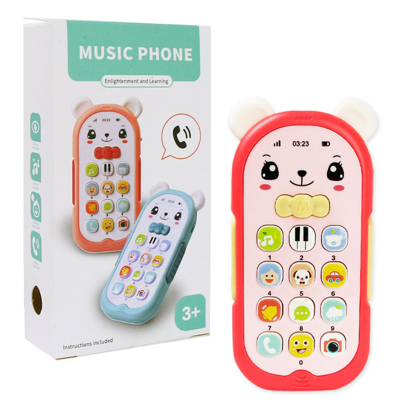 Plastic Children's Music Mobile Phone