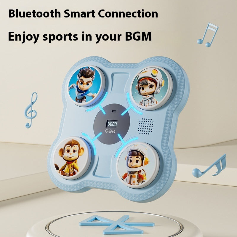 Smart Music Boxing Machine Home Electronic Wall Target Children's Fitness Sanda Reaction Training Equipment