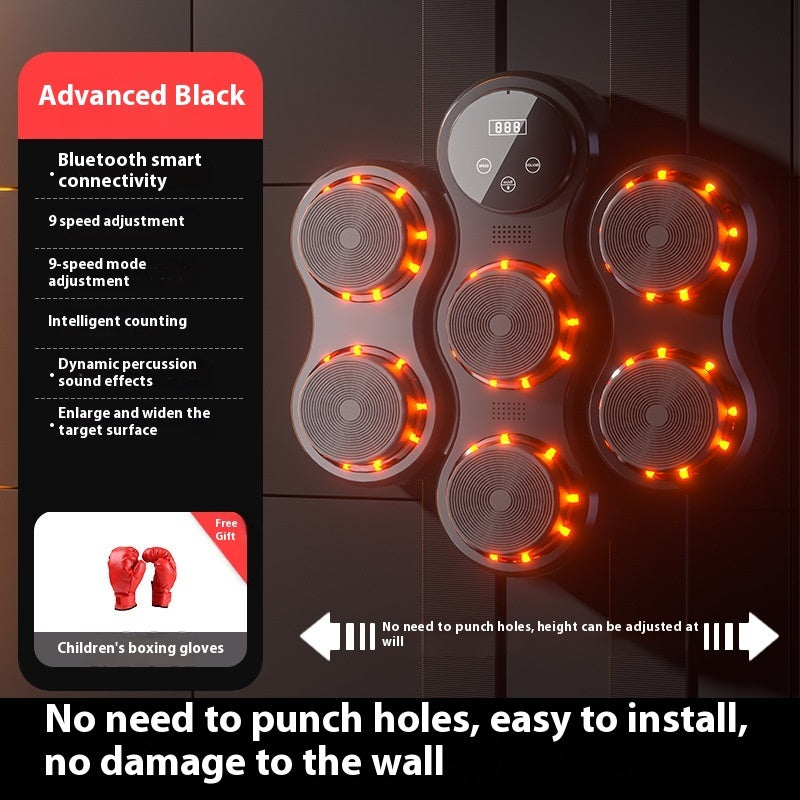 Smart Home Music Boxing Machine Adjustable Response Training Equipment