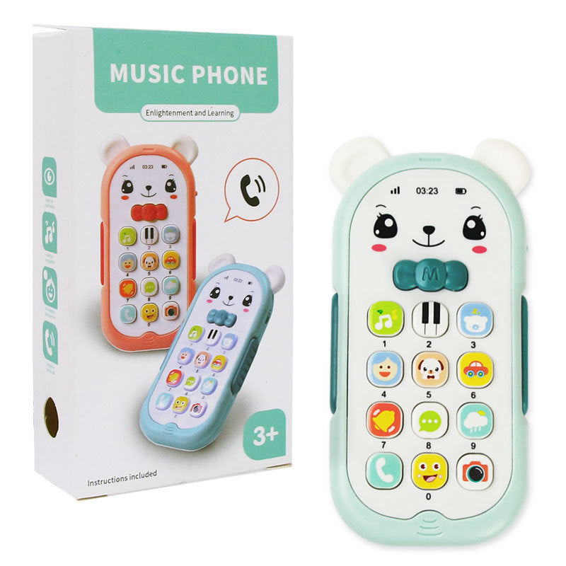 Plastic Children's Music Mobile Phone