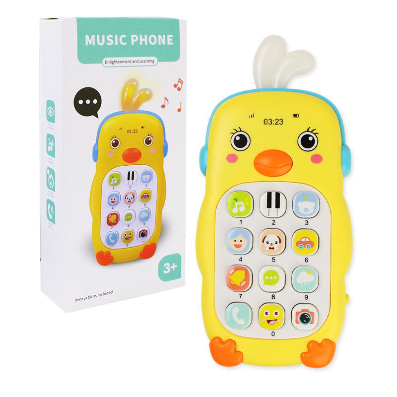 Plastic Children's Music Mobile Phone