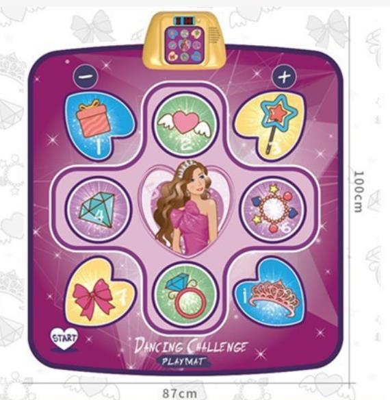 Children's Pedal Electronic Dancing Mat Music Toy