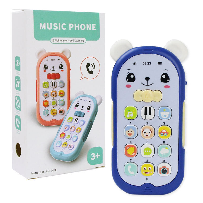 Plastic Children's Music Mobile Phone